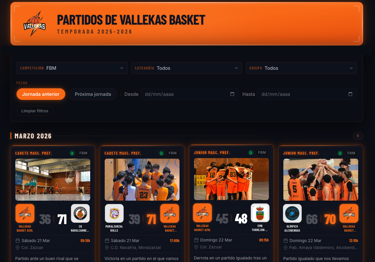 Portal de Partidos